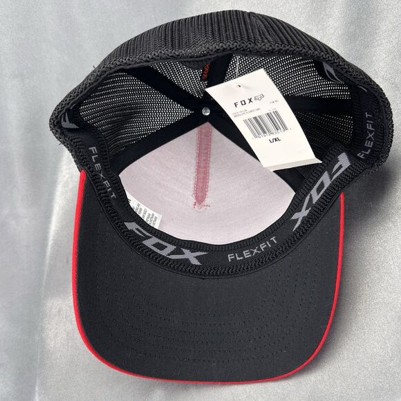 Fox Racing Absolute Flexfit Hat Mens L / XL Lid Cap Flame Red MX Summer Vacation - Picture 11 of 15